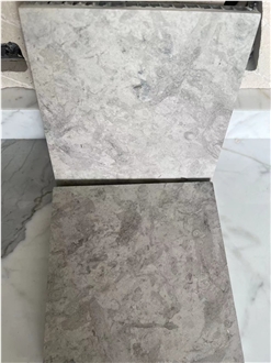 Gary Smoke Limestone Grey Laminated Honeycomb Panels