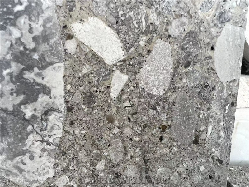 Grey Dekon Limestone Laminated Aluminum Honeycomb Panels