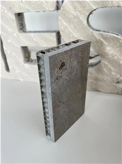 Grey Marble Tile Laminated Aluminum Honeycomb Panels