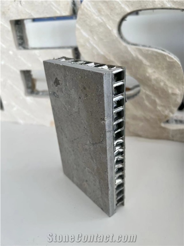 Grey Marble Tile Laminated Aluminum Honeycomb Panels