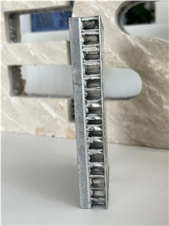 Grey Marble Tile Laminated Aluminum Honeycomb Panels
