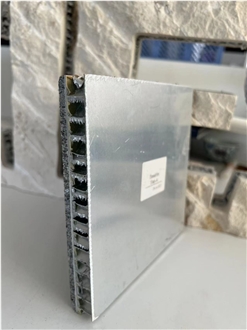 Italy Basaltite Grey Granite Tile Laminate Honeycomb Panels