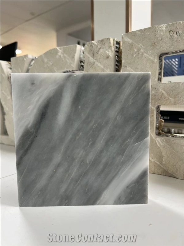 Italy Ice Grey Marble Tile Laminated Honeycomb Panels