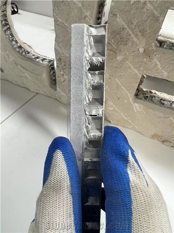 Italy Ice Grey Marble Tile Laminated Honeycomb Panels