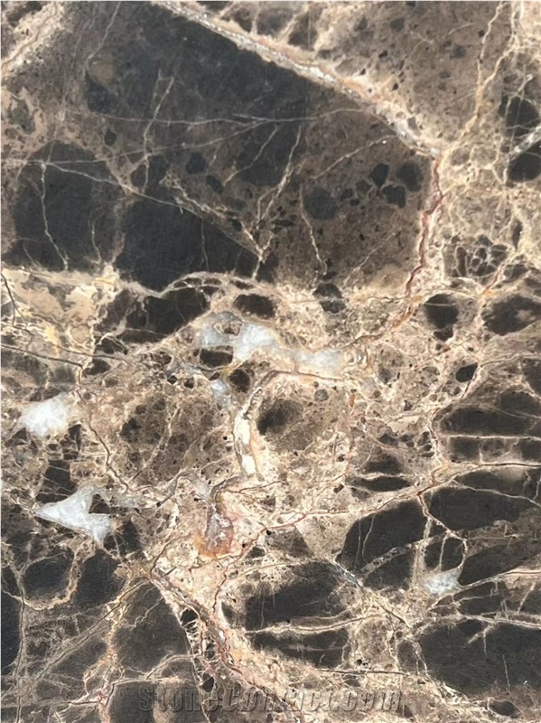 Marron Emperador Marble Tile Laminated Honeycomb Panels