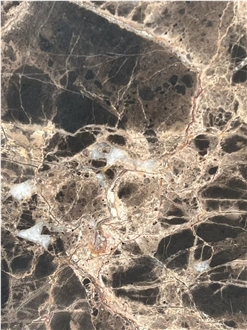 Marron Emperador Marble Tile Laminated Honeycomb Panels