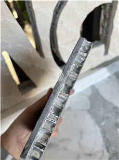 Metal Black Granite Antique Laminated Honeycomb Panels