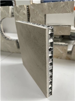 Moca Cream Beige Limestone Tile Laminated Honeycomb Panels