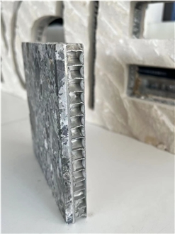 Multi Color Grey Marble Tile Laminated Honeycomb Panels