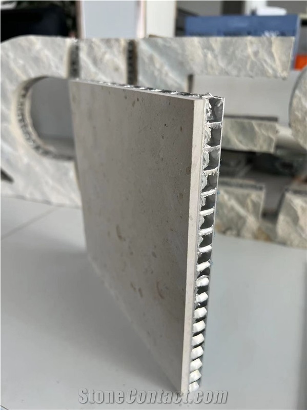 Riyadh Beige Limestone Tile Laminated Honeycomb Panels