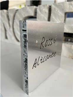 Rosso Alicante Red Stone Tile Laminated Honeycomb Panels