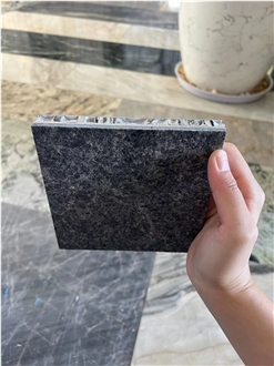 Saint Henry Black Granite Antique Laminated Honeycomb Panels