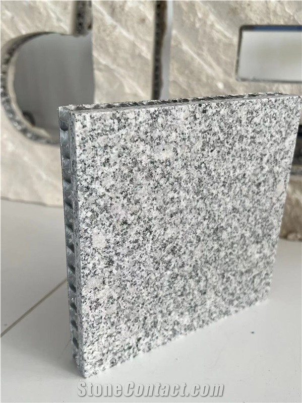 Silvestre Grey Granite Laminated Honeycomb Panels