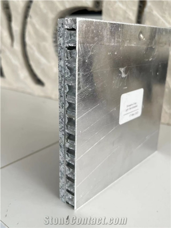 Silvestre Grey Granite Laminated Honeycomb Panels