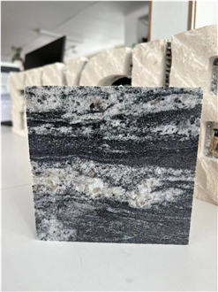 Snow Grey Granite Black Tile Laminated Honeycomb Panels Snow Grey Granite Black Tile Laminated Honeycomb Panels