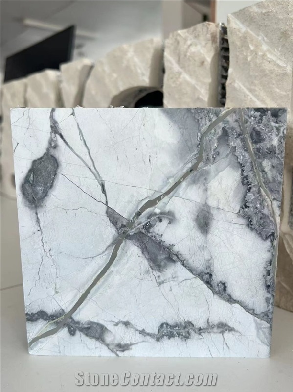 Sydney White Turkey Tile Laminated Honeycomb Panels