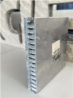 Sydney White Turkey Tile Laminated Honeycomb Panels