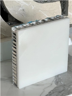 White Jade Marble Tile Composite Aluminum Honeycomb Panels