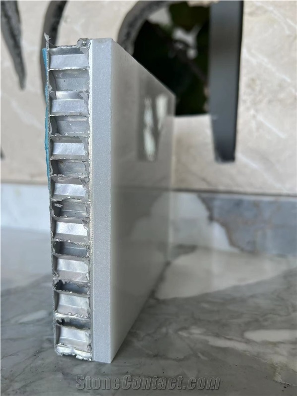 White Jade Marble Tile Composite Aluminum Honeycomb Panels