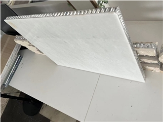 White Jade Tile Laminated Aluminum Honeycomb Panels