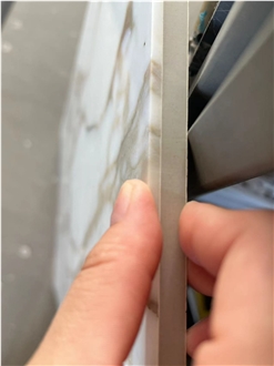 White Marble Composited Porcelain Thin Laminated Panels