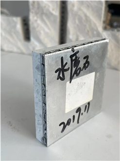 White Terrazzo A Tile Laminated Aluminum Honeycomb Panels