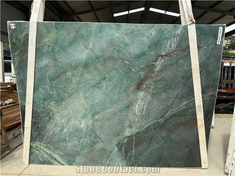 Sombori Island Quartzite Slabs - Verde Smeralda Quartzite Slabs