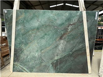 Sombori Island Quartzite Slabs - Verde Smeralda Quartzite Slabs