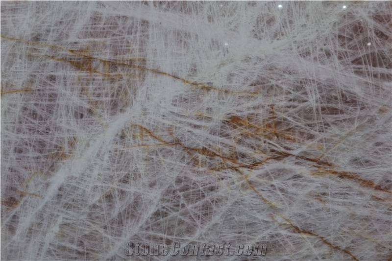 Cristallo Pink Quartzite Slabs Tiles