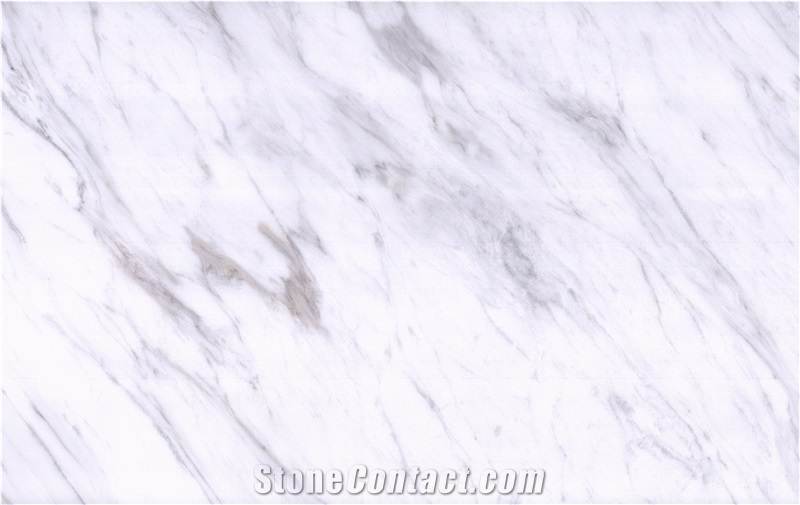 High-Quality White Volakas Marble Slabs For Wall& Floors