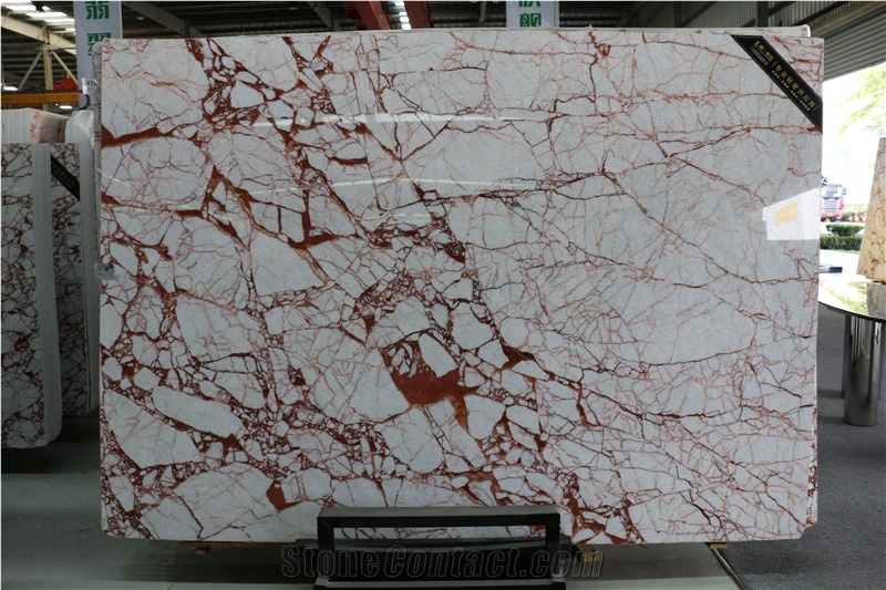 Red Spider Marble Slabs For Decor