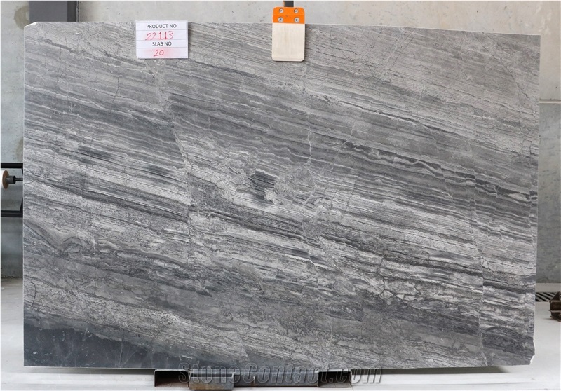 Exclusive Grey Vein Cut Marble Slabs - 22113