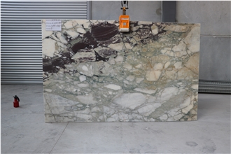 Turkish Calacatta Viola Green Marble Slabs - 22151