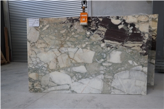 Turkish Calacatta Viola Green Marble Slabs - 22151