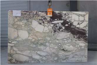 Turkish Calacatta Viola Green Marble Slabs - 22151