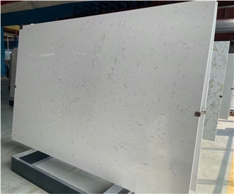 Artificial Marble White Calacatta Engineered Stone Slabs