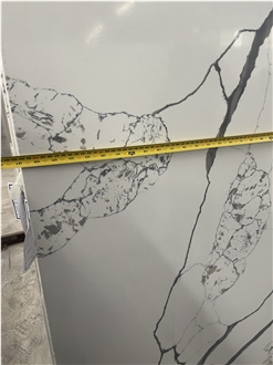 Chinese Calacatta  Quartz Slabs Stone