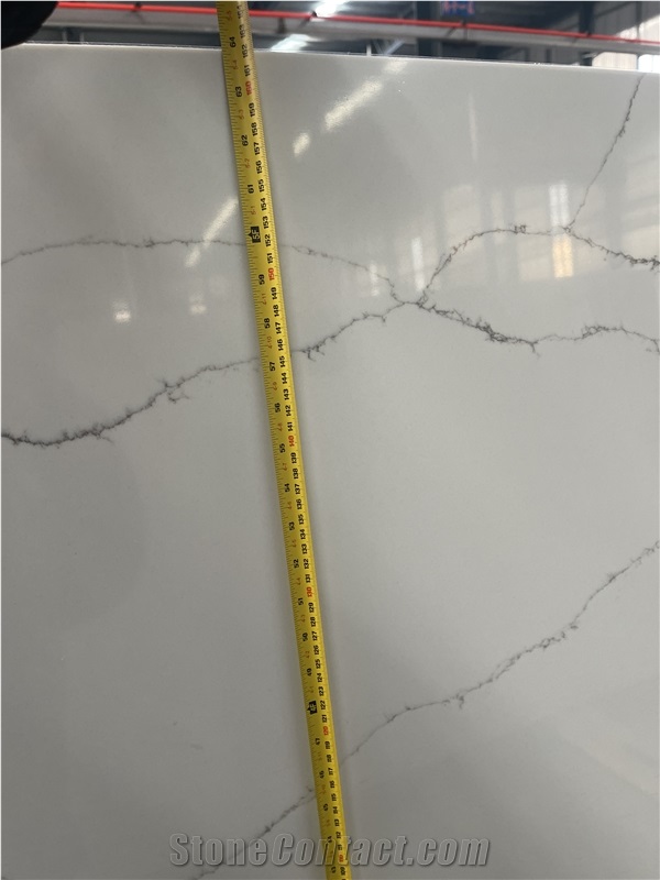 Chinese Calacatta  Quartz Slabs Stone