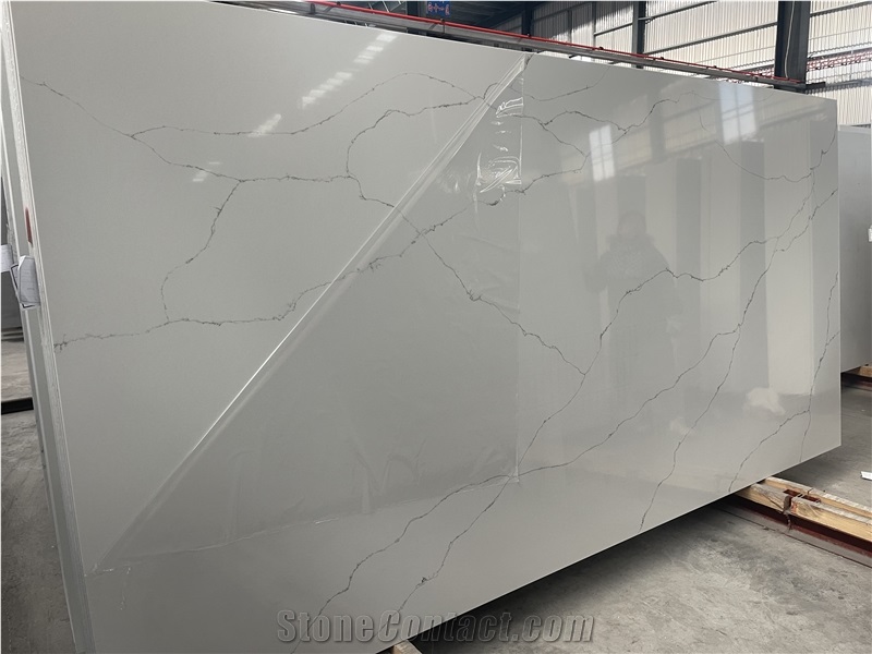 YM-6646 Carrara Engineered Stone Slab
