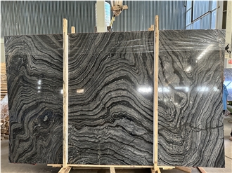 Ancient Wood Grain Marble,Black  Marble Slabs