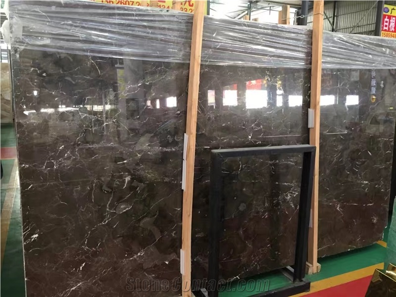 China Dark Emperador Marble Slabs