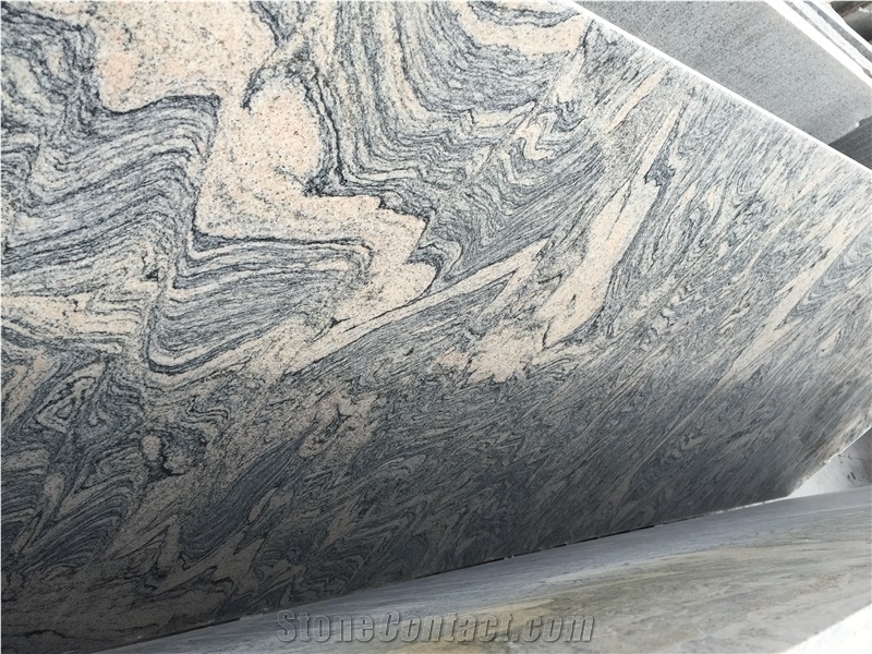 China Juparana Granite  Multicolour Grain Granite Slabs