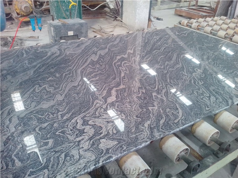China Juparana Granite  Multicolour Grain Granite Slabs