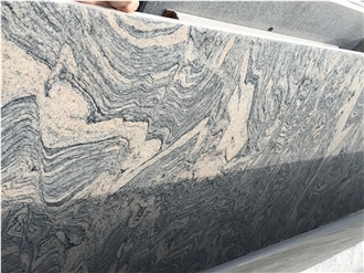 China Juparana Granite  Multicolour Grain Granite Slabs