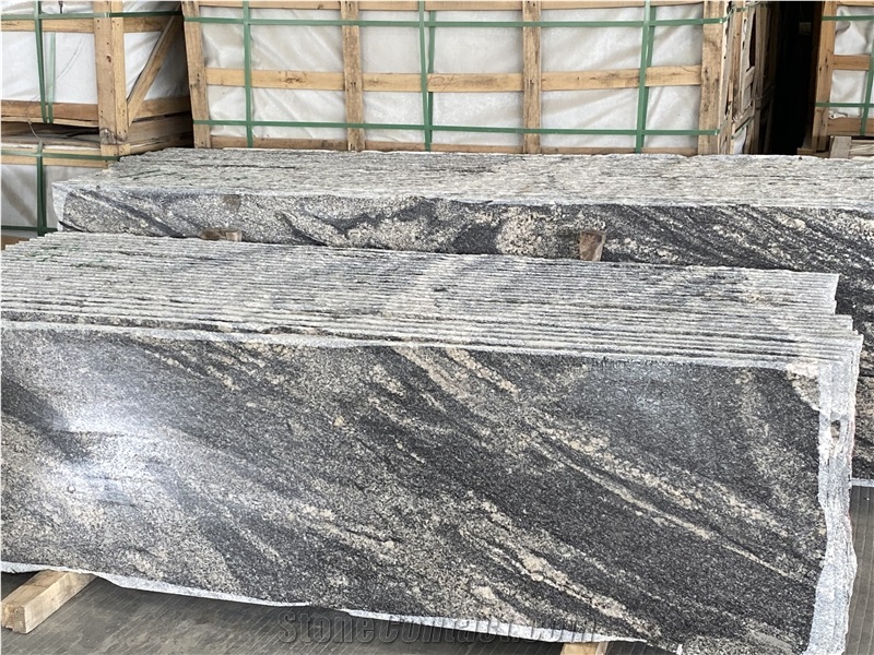 China Juparana Granite  Multicolour Grain Granite Slabs