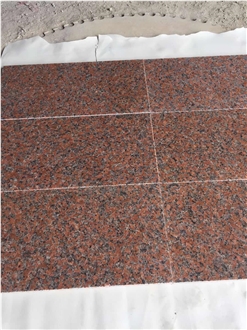 Chinese G652 Maple Leaf - Maple Red Granite Slabs