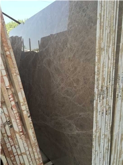 Chinese Light Emperador Marble Slabs Stone Wall Tiles