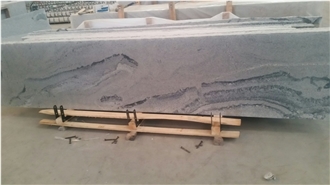 Chinese Polished Viscont White Granite  Slabs