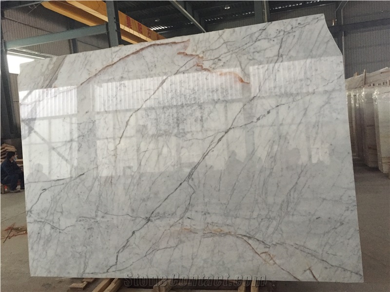 Chinese Snow White Marble In Promotion Marble Slabs