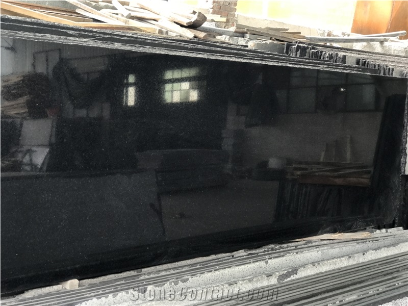G1304 Black Of Yi County Granite Slabs